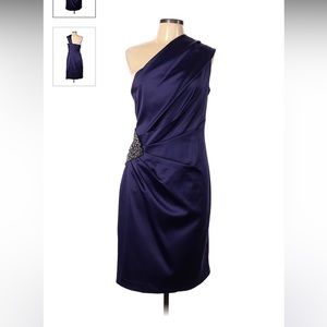 Eliza J One Shoulder Dress